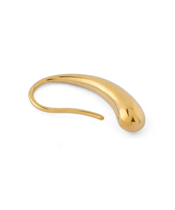 [Stainless Steel] Drop Line Earrings