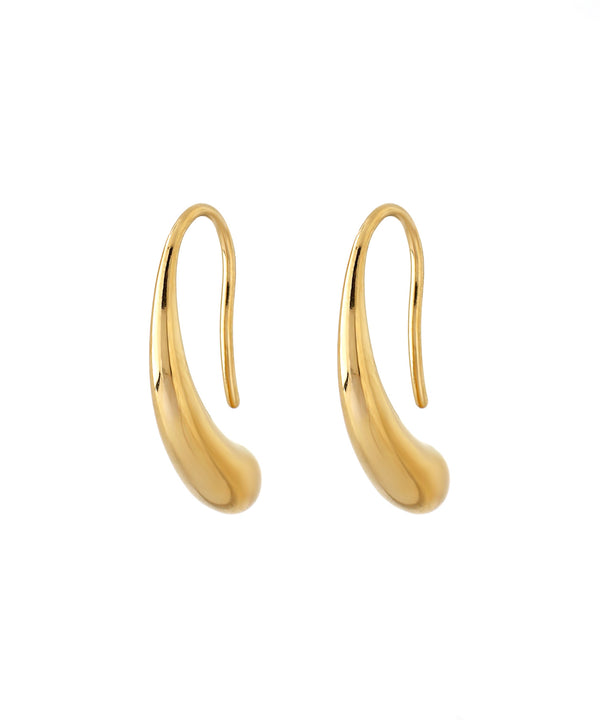 [Stainless Steel] Drop Line Earrings