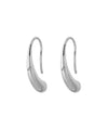 [Stainless Steel] Drop Line Earrings