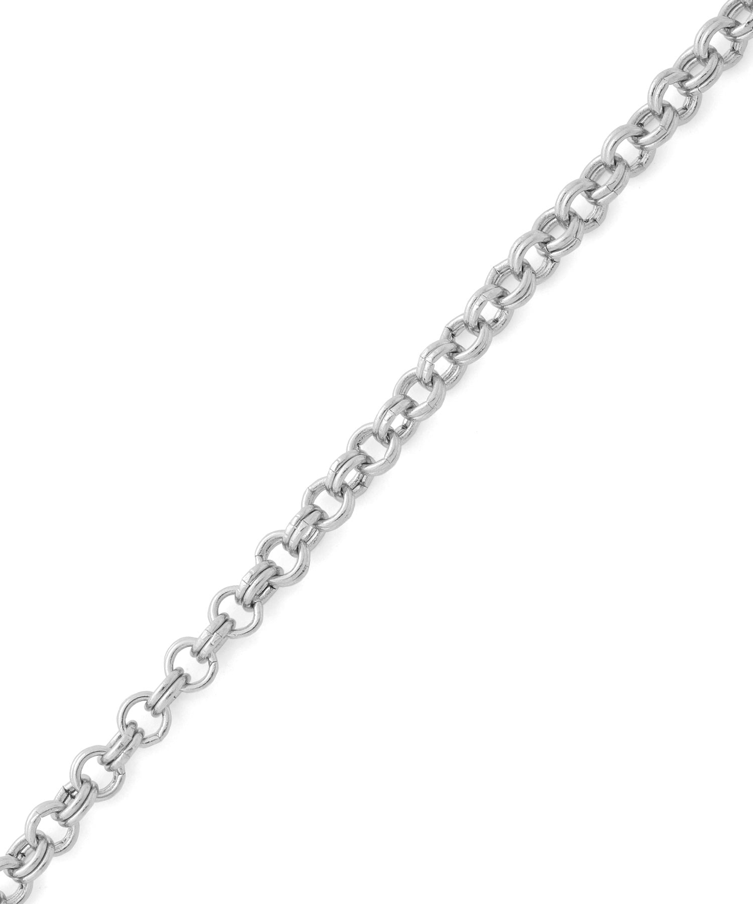 ANEMONE】【ステンレス】ダブルリングチェーンネックレス｜アネモネ