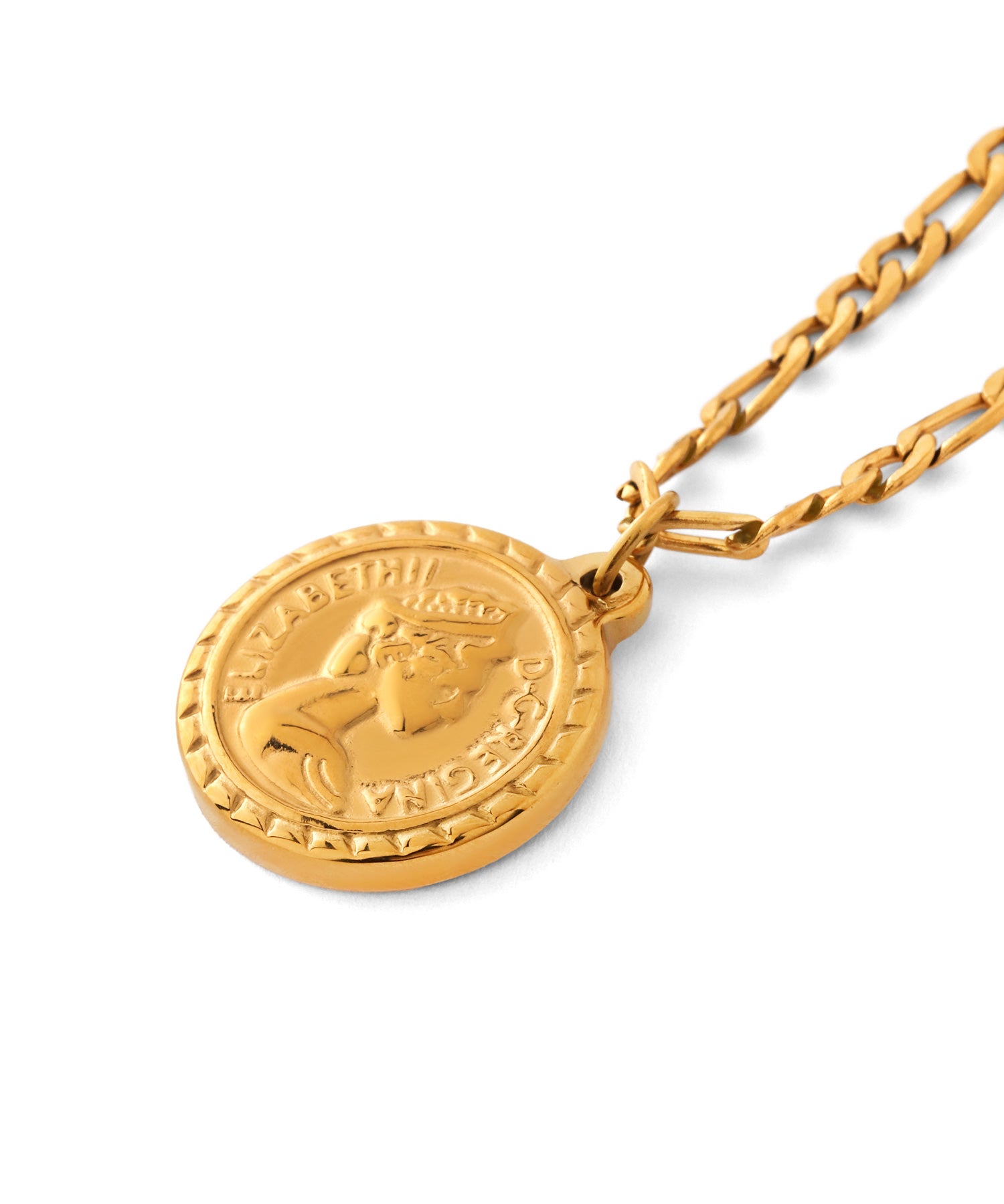 ANEMONE】【ステンレス】コイン×チェーン3WAYネックレス｜アネモネ