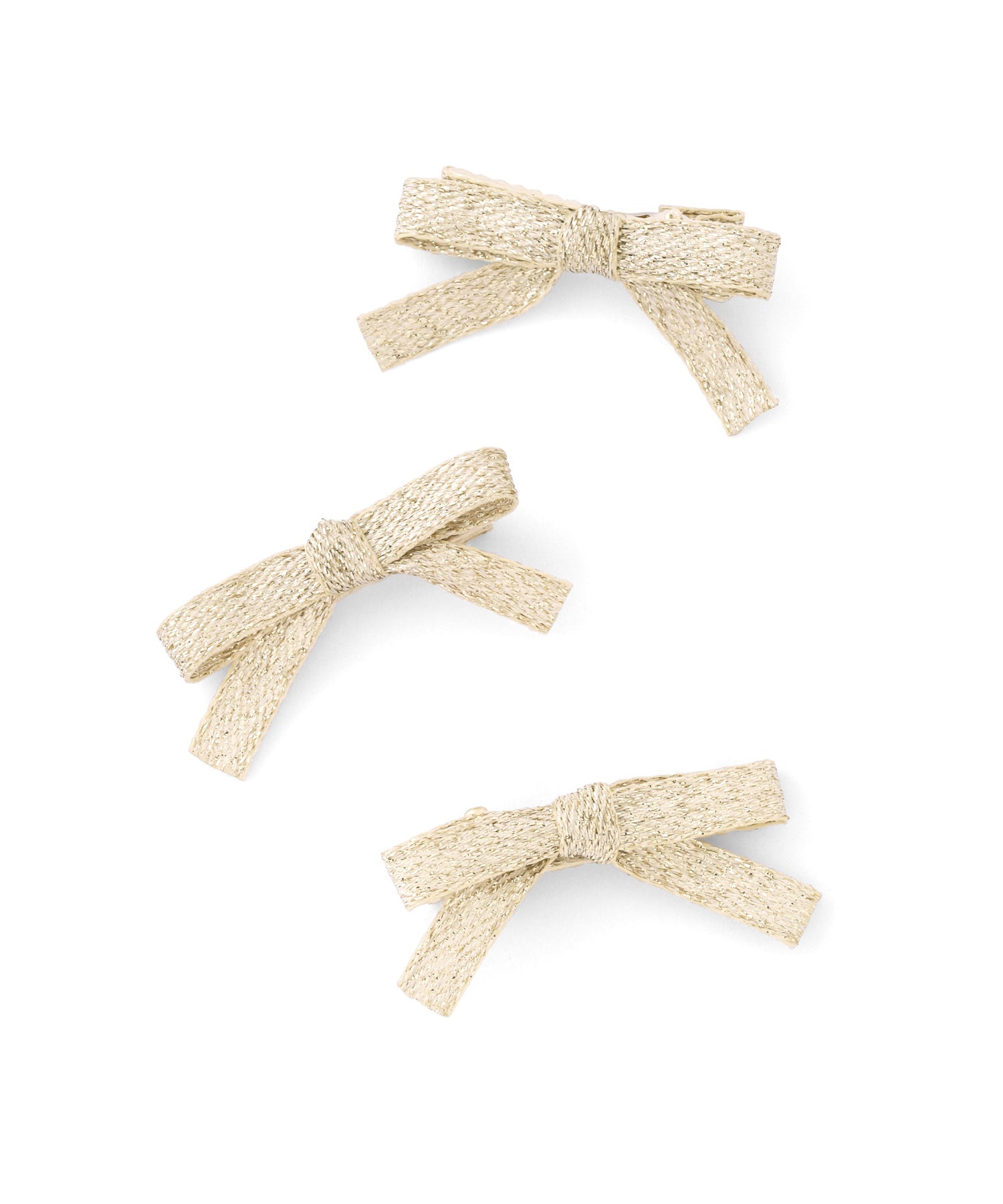 ANEMONE】シャイニーリボンミニクリップ[3個セット]｜アネモネ