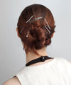 ハートラインヘアピン[2本セット]