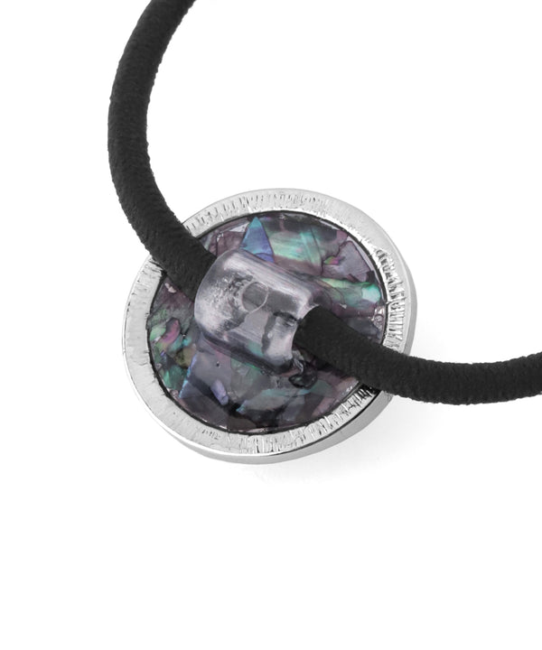 Shell round hair tie