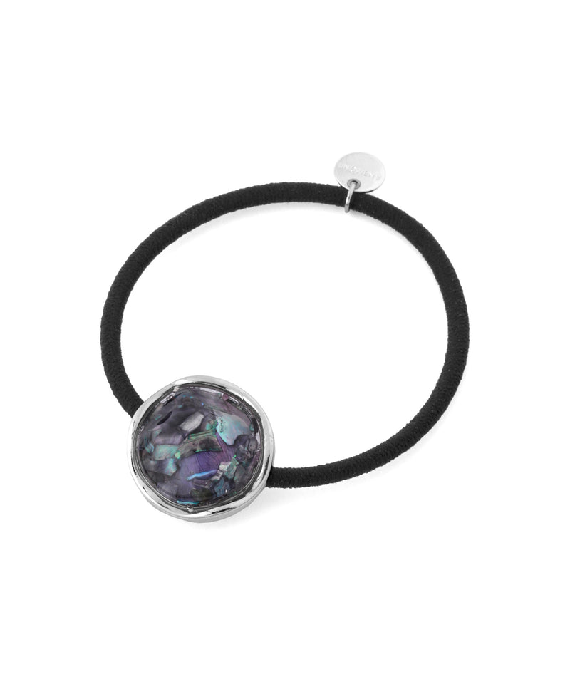 Shell round hair tie