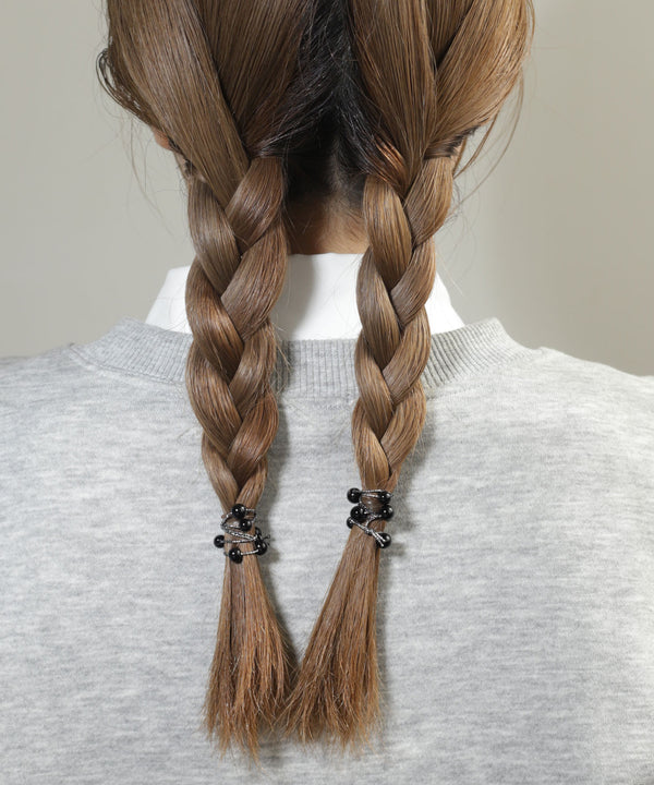 スフィア×ラメヘアゴム[4本セット]