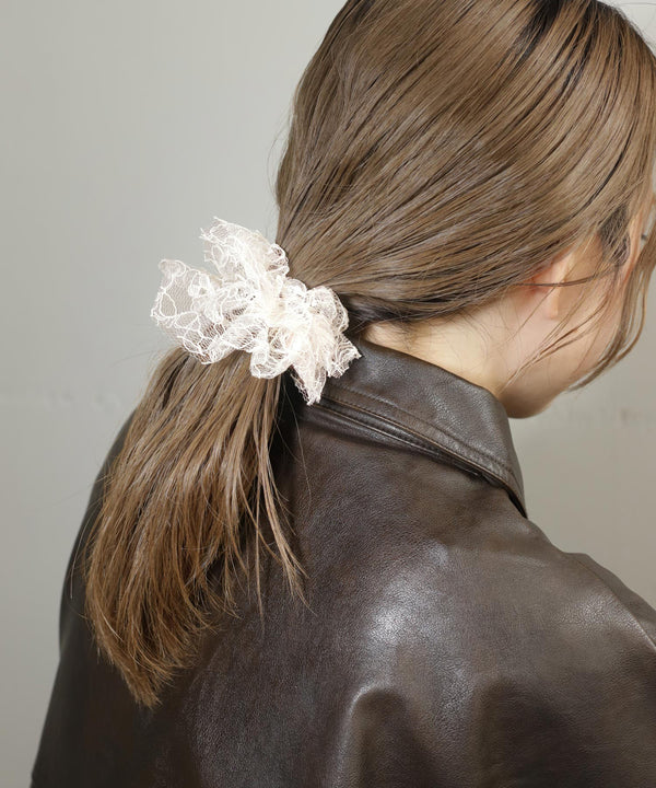 レース×スフィアシュシュ