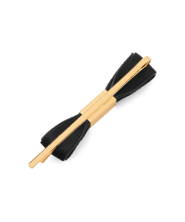 ベロアリボンヘアピン[2本セット]