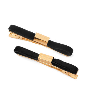 ベロアリボンクリップ[2本セット]