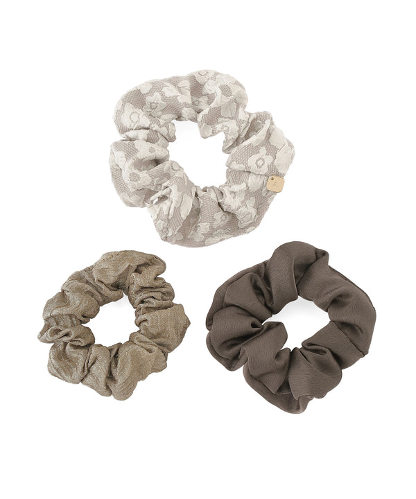 フラワーシュシュ[3本セット]