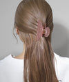 Beaded scrunchie clip