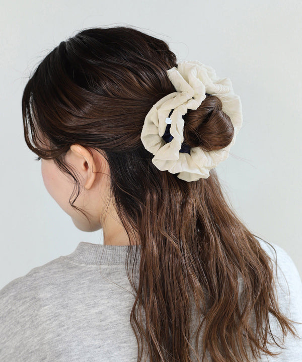 バイカラーシュシュクリップ