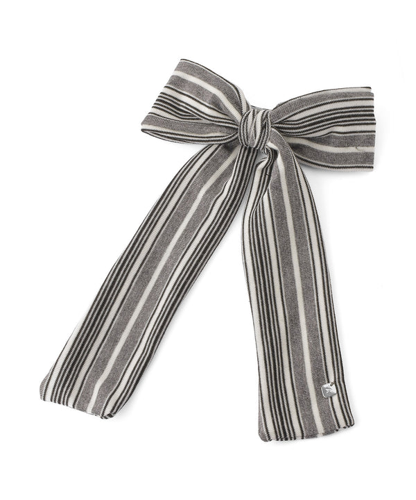 ANEMONE】マルチボーダーリボンバレッタ｜アネモネ・シエナロゼ