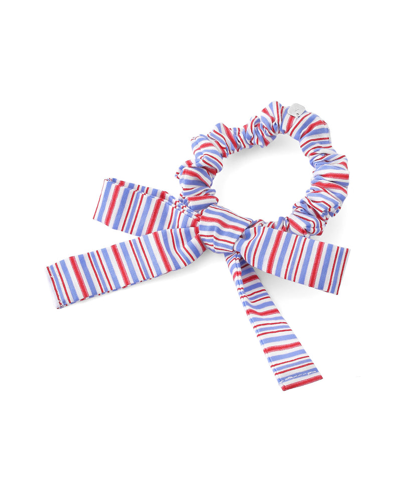 マルチボーダーリボンシュシュ