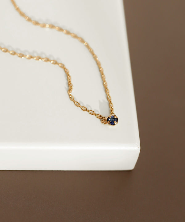 [Stainless Steel] Birthstone Necklace