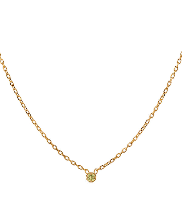 [Stainless Steel] Birthstone Necklace