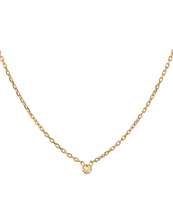 [Stainless Steel] Birthstone Necklace