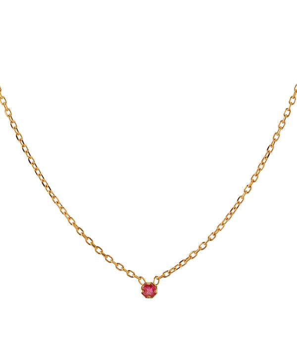 [Stainless Steel] Birthstone Necklace