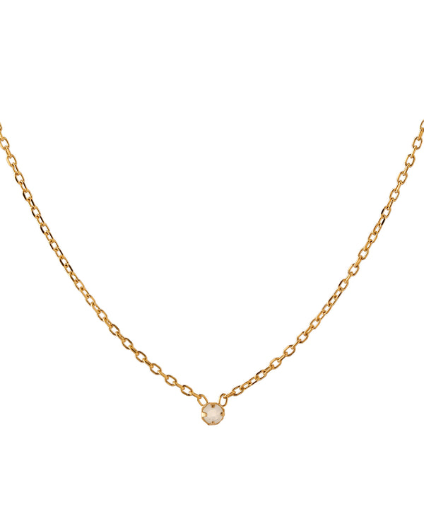 [Stainless Steel] Birthstone Necklace