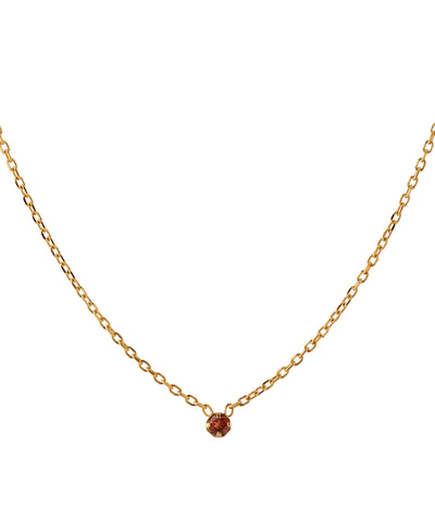 【不鏽鋼】誕生石項鍊