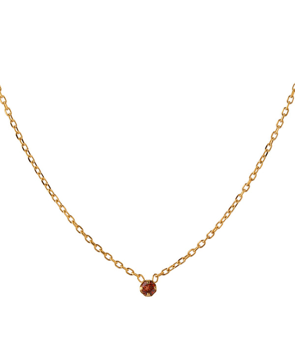 [Stainless Steel] Birthstone Necklace