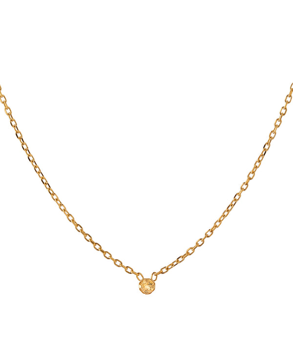 [Stainless Steel] Birthstone Necklace