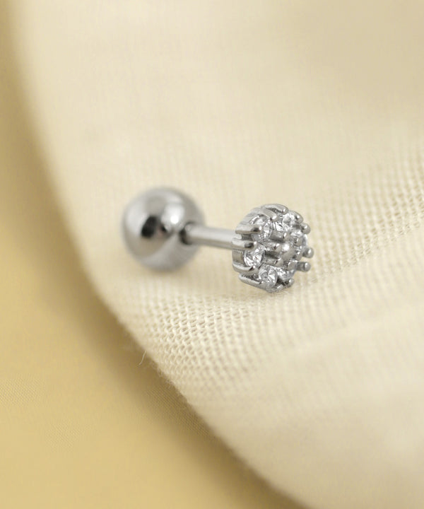 【ステンレス】ビジューナンコツピアス