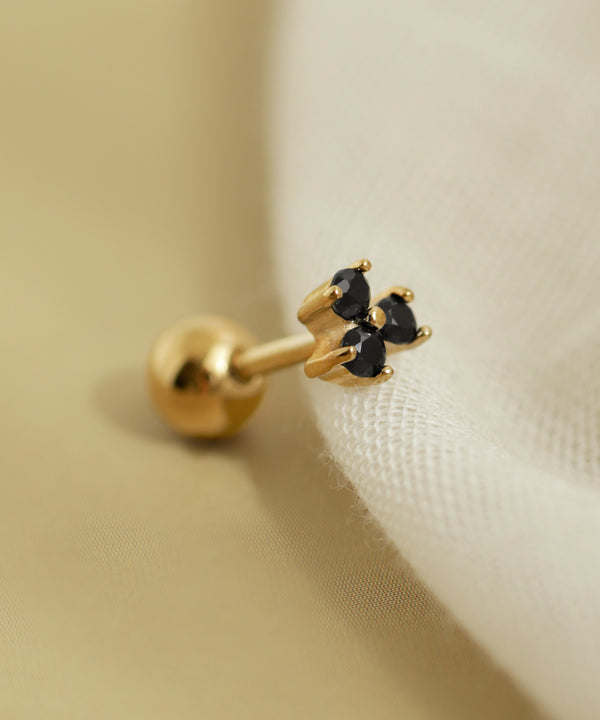 【ステンレス】ビジューナンコツピアス