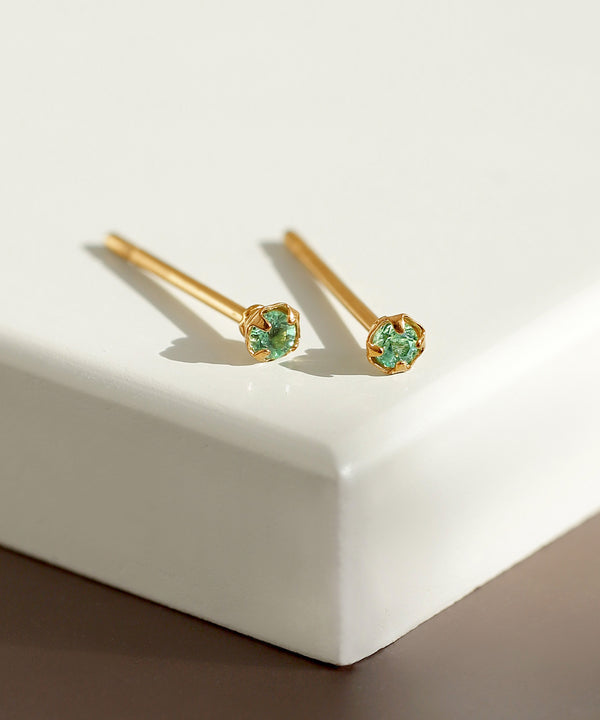 【ステンレス】誕生石ピアス