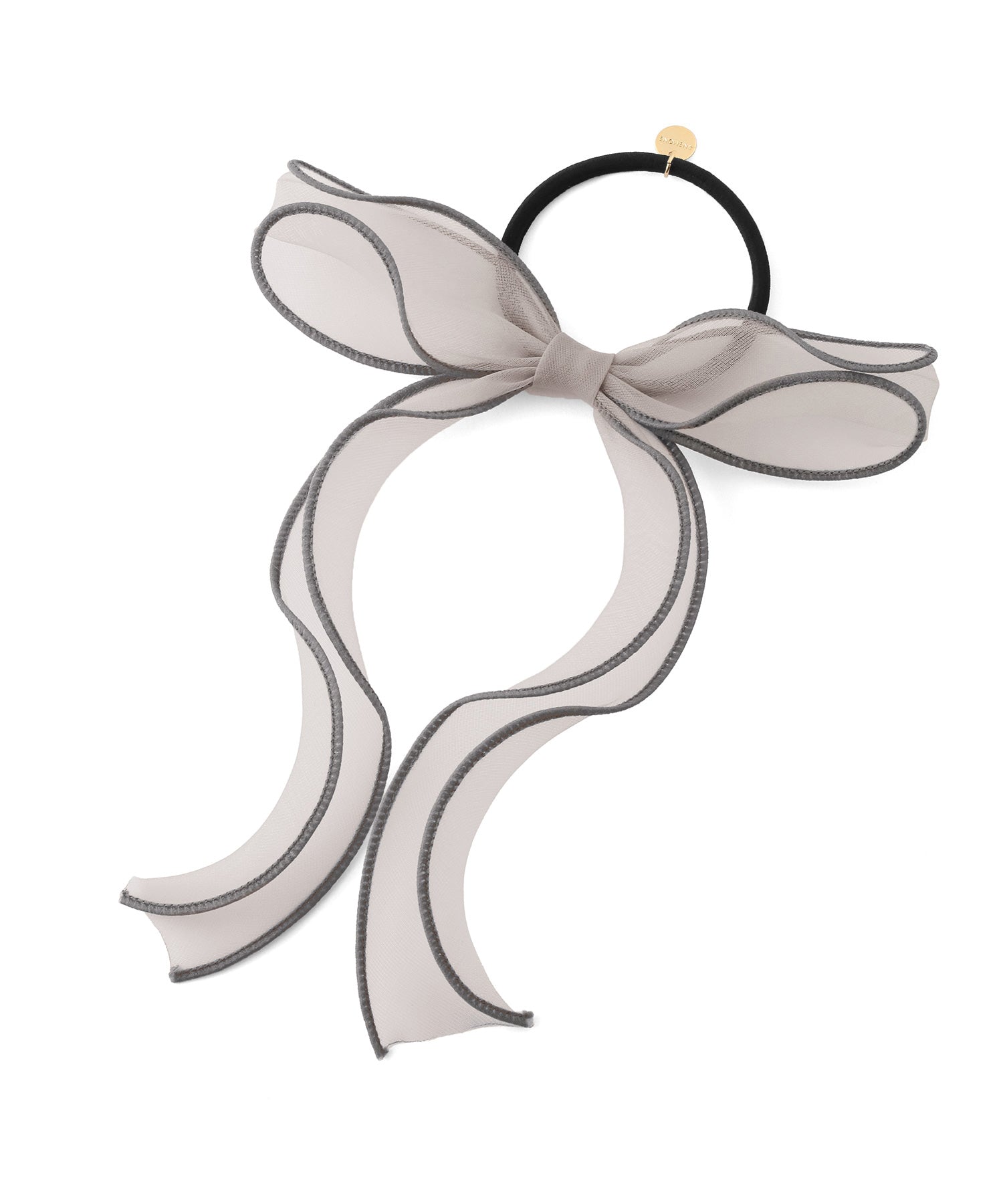 ANEMONE】シアーリボンヘアゴム｜アネモネ・シエナロゼ・ミミサン