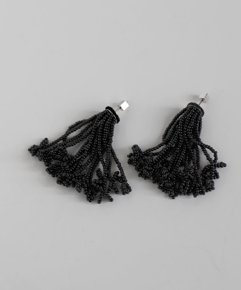 Beaded volume earrings [Ownideal]