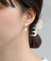 淡水パールバックキャッチピアス[silver925]