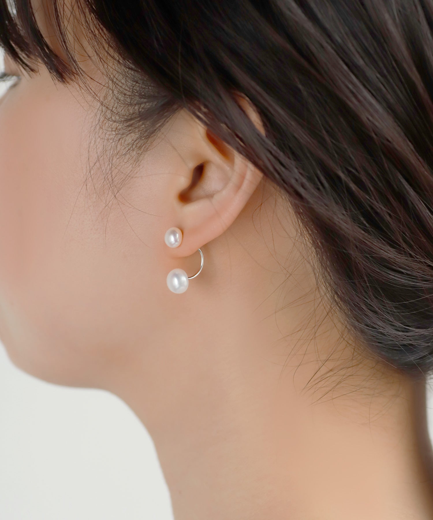 ANEMONE】淡水パールバックキャッチピアス[silver925]｜SANPO ONLINE