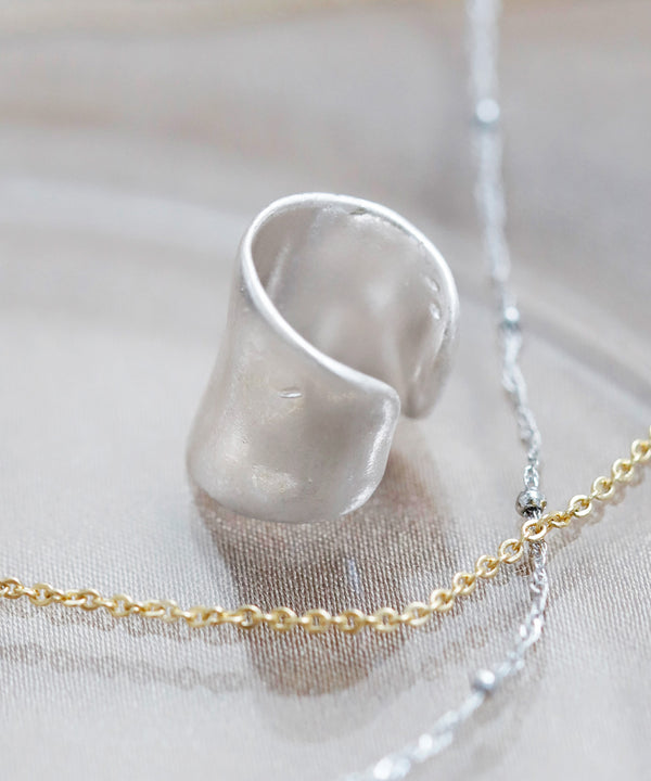 セミマットイヤーカフ