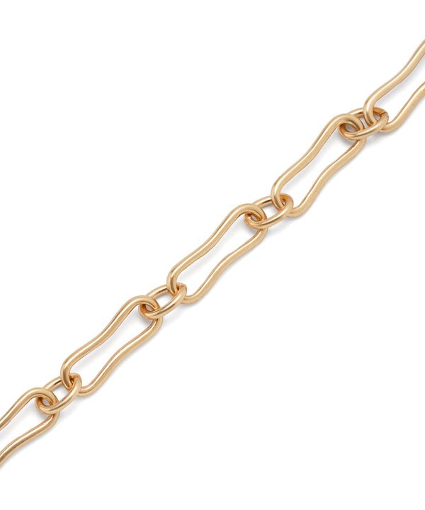 ユニークメタルのチェーンブレスレット