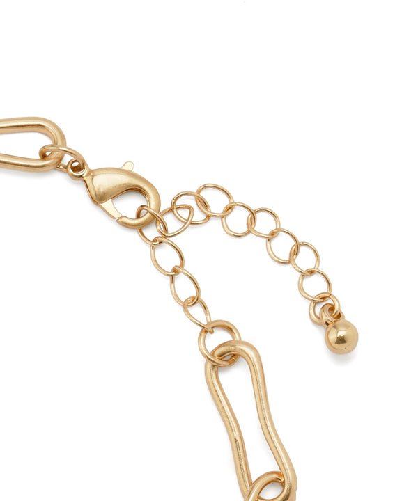 ユニークメタルのチェーンブレスレット