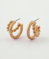 Double Line Hoop Earrings [Ownideal]