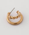 Double Line Hoop Earrings [Ownideal]