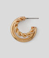 Double Line Hoop Earrings [Ownideal]