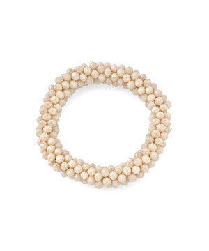 カットガラスビーズシュシュ