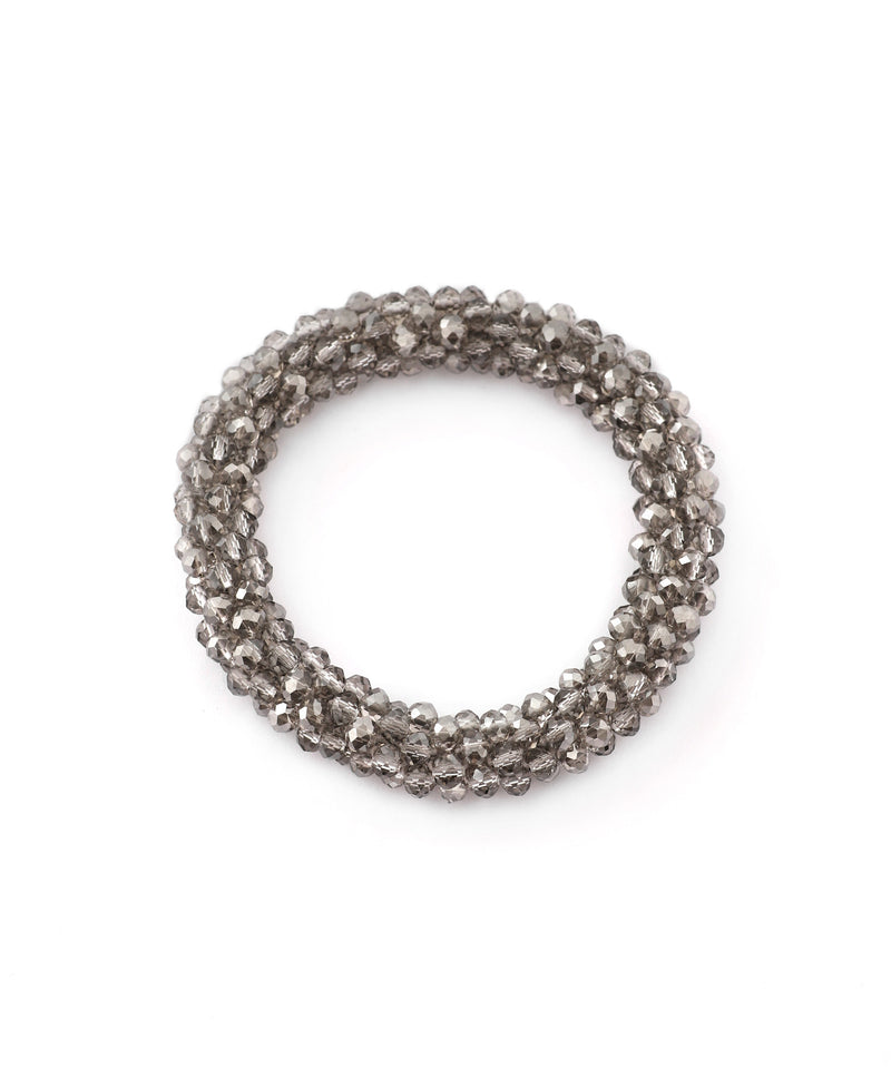 Cut Glass Bead Scrunchie