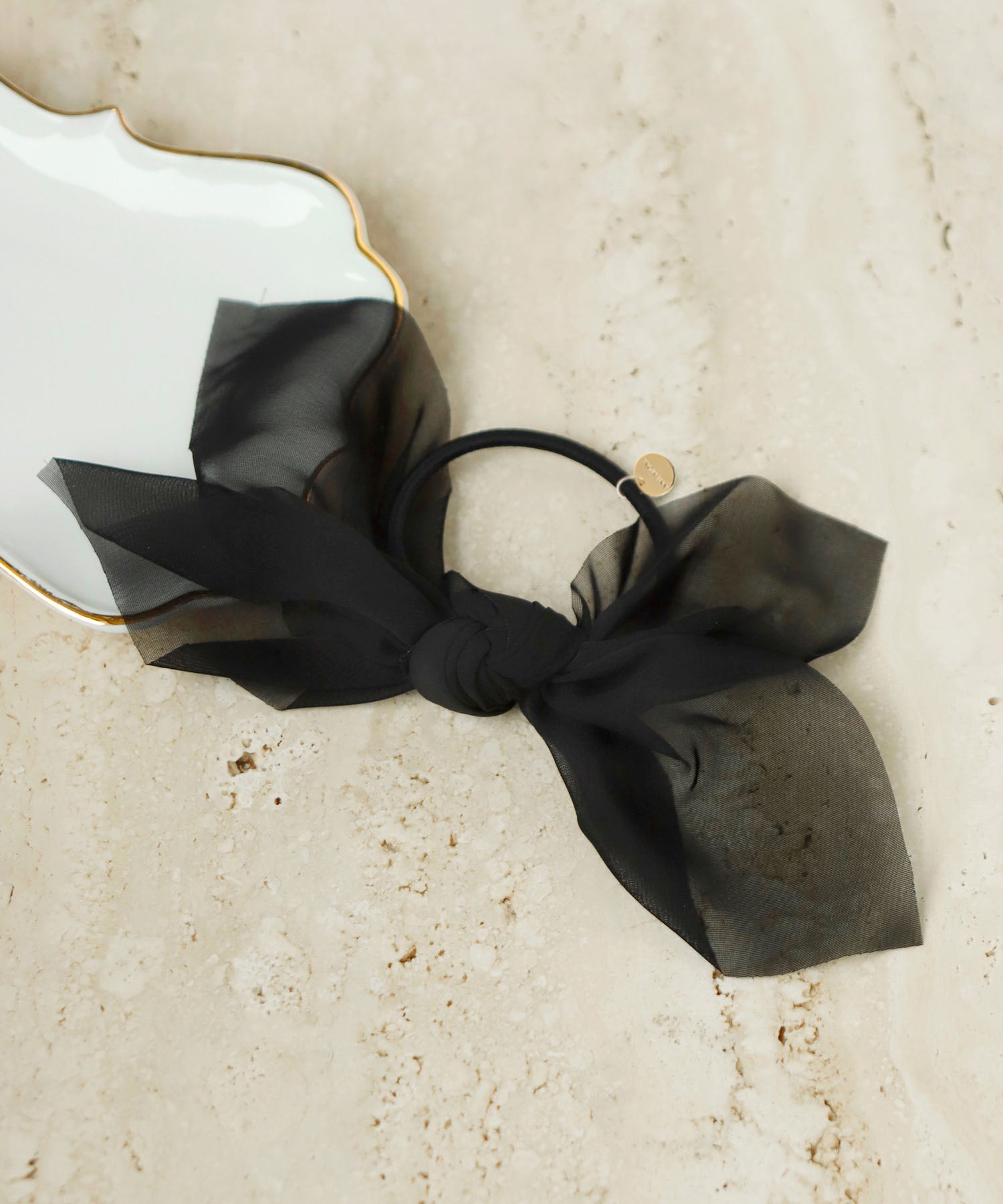 ANEMONE】シックカラーシアーリボンヘアゴム｜SANPO ONLINE(サンポー