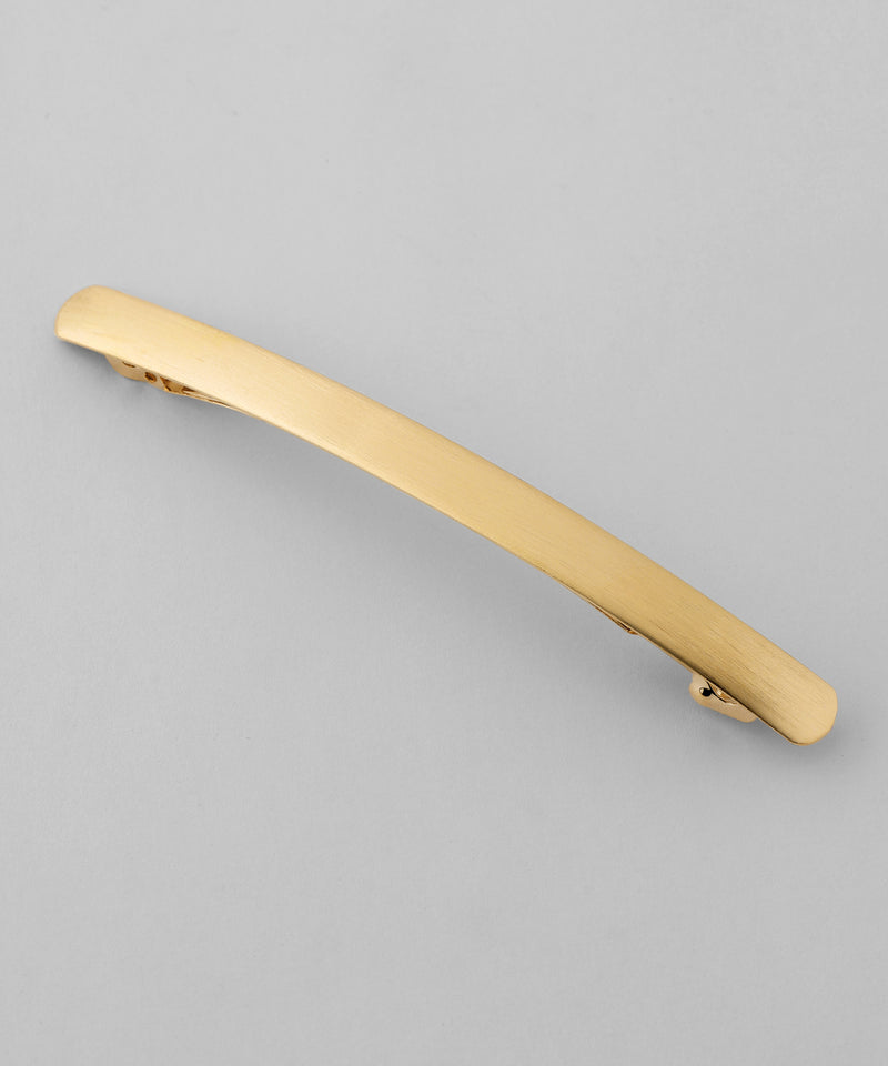 Slim Metal Long Barrette