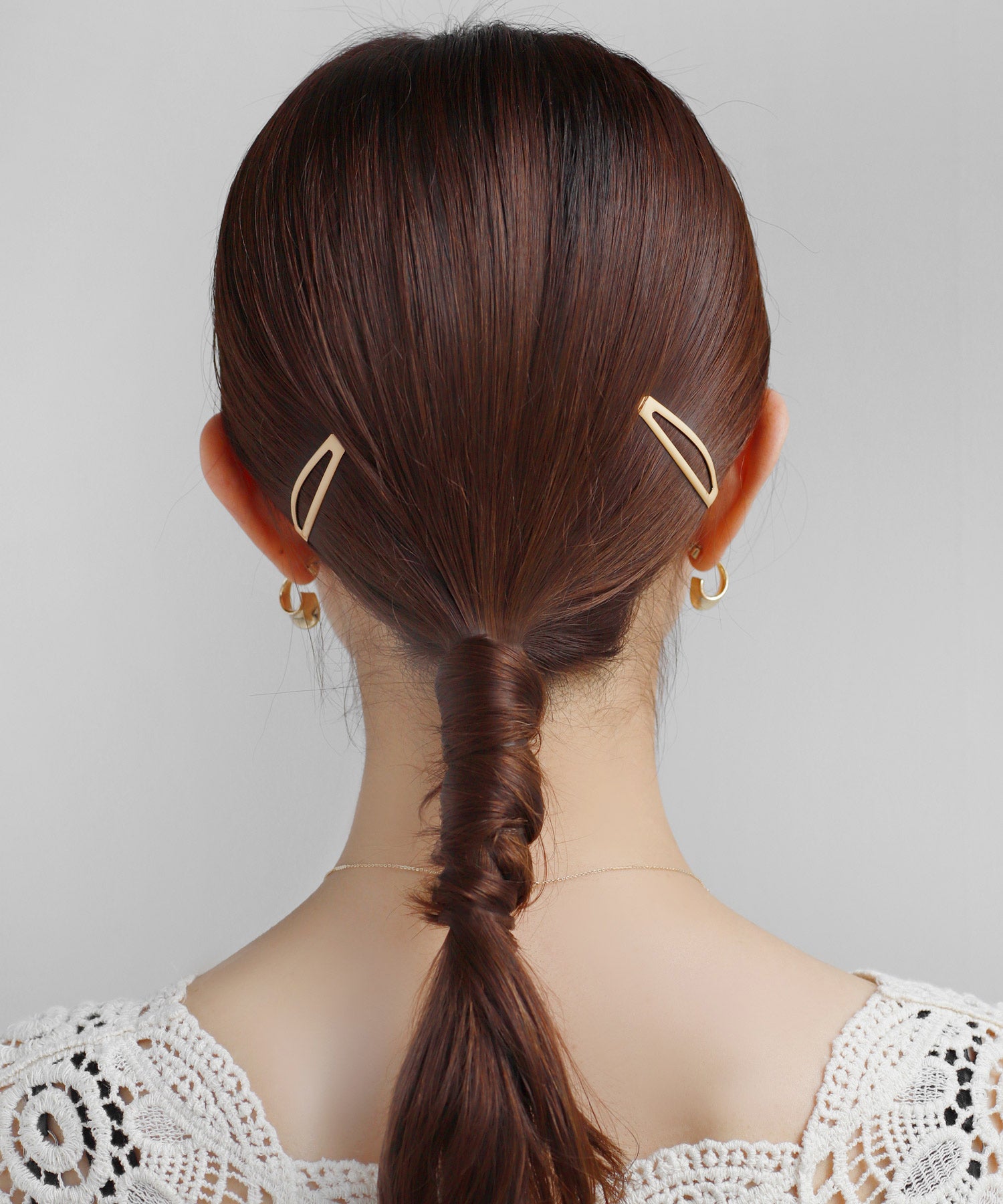 ANEMONE】オーバルフレームぱっちんピン[2本セット]｜SANPO ONLINE