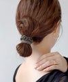 スリムシュシュ×ラメデザインヘアゴム[3本セット]