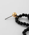 ビジュー×フラワーピアス[Ownideal]