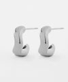 Nuance Hoop Earrings [Stainless Steel] [Ownideal]