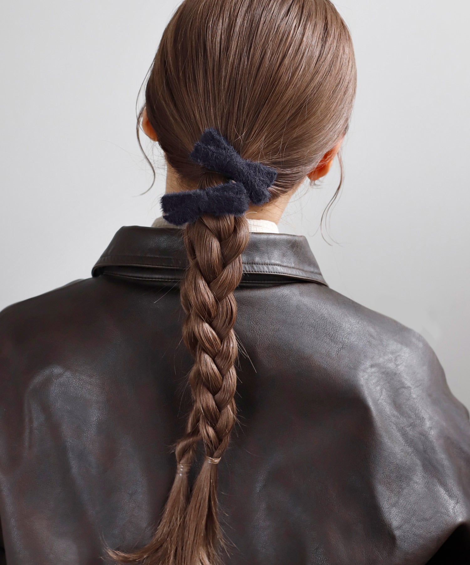 ANEMONE】シャギーリボンクリップ[2個セット]｜アネモネ・シエナロゼ