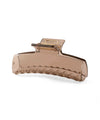 Clear Color Square Hair Claw Clip