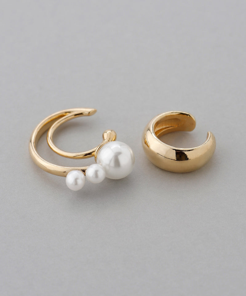 Pearl Ear Cuffs (Set of 2)